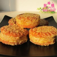 綠豆酥板栗酥500g/盒板栗綠豆糕傳統(tǒng)糕點休閑小零食