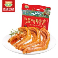 爽康 溫州鴨掌408g鴨爪特產(chǎn)零食醬香