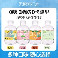 親親元?dú)?果味蘇打水無汽無糖小瓶裝飲用水整箱